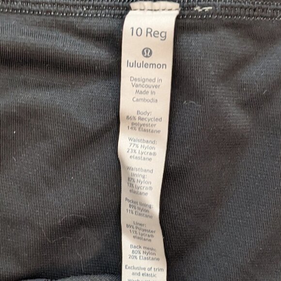 Lululemon Running Shorts - Picture 3 of 3